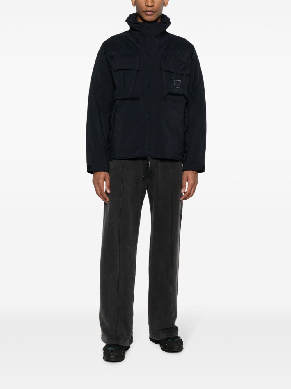 CP COMPANY METROPOLIS Jacket - Men's Blue Urban Windbreaker | Stylish Water-Resistant Outerwear for City Commuting & Street Fashion
