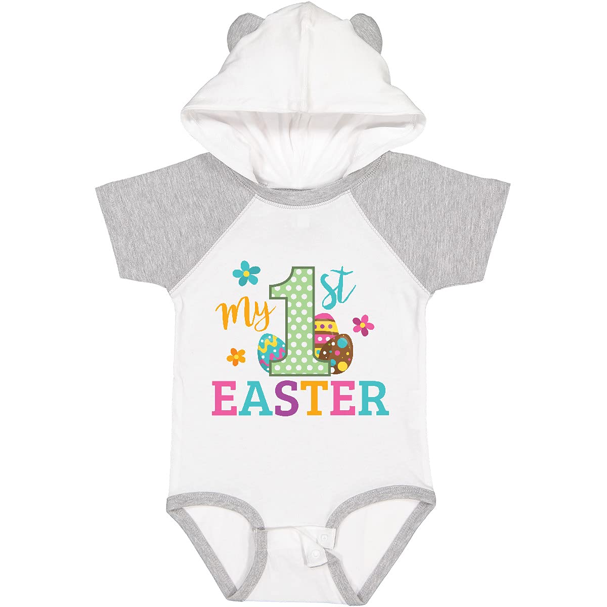 Inktastic My 1st Easter Baby Bodysuit - Cute Easter Outfit for Newborns & Infants - Perfect for Easter Photos, Family Gatherings & Holiday Celebrations
