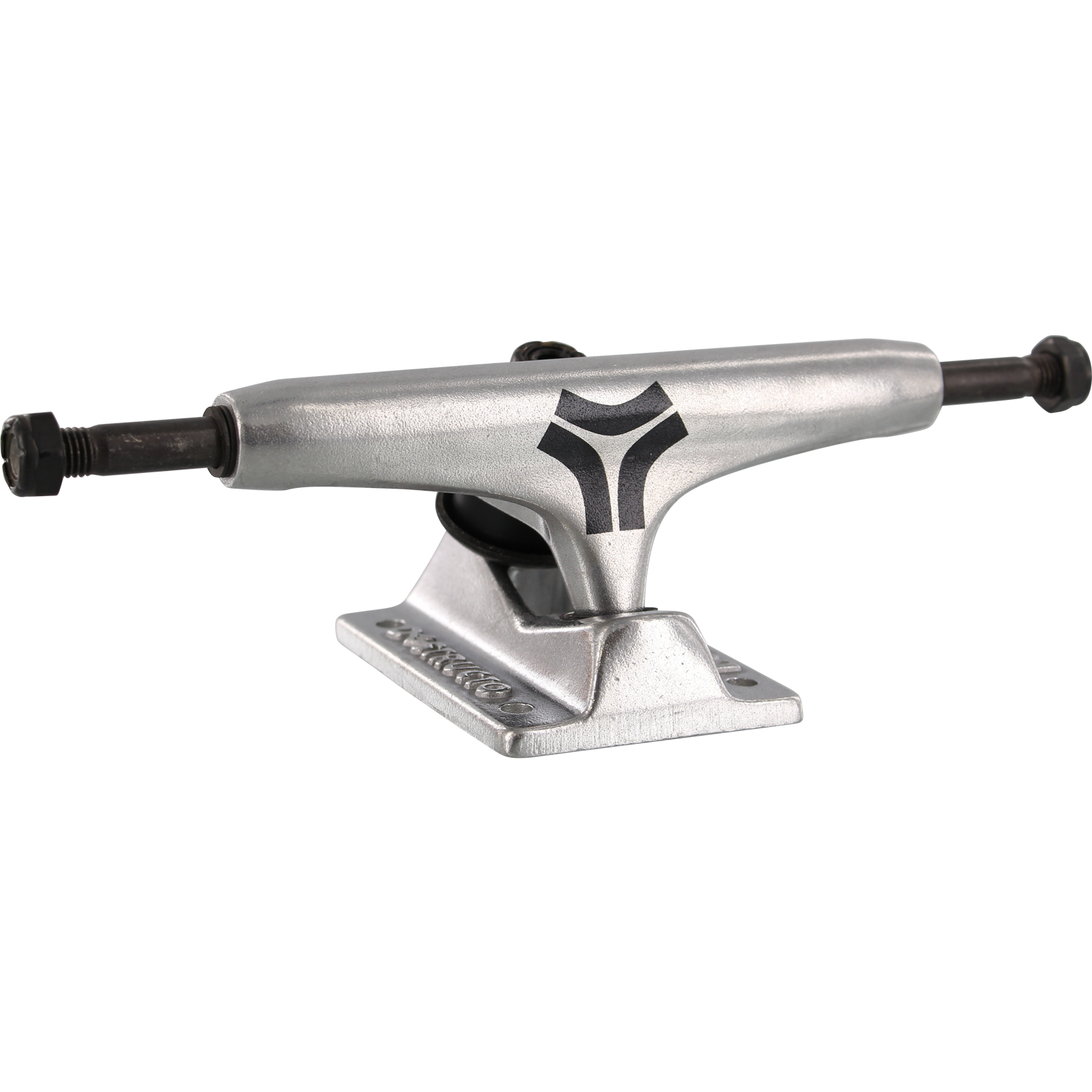 Destructo Low 5.25 Raw Skateboard Trucks - Premium Skateboard Parts for Street & Park Skating | Perfect for Tricks & Grinds