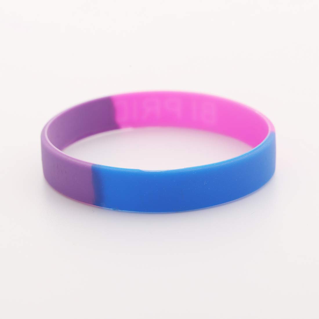 CHOORO LGBT Pride Bracelet - Rainbow Silicone Rubber Wristband for LGBTQ+ Community - Gay Pride Jewelry & Meaningful Gift for Pride Month, Parades, LGBTQ Support & Daily Wear