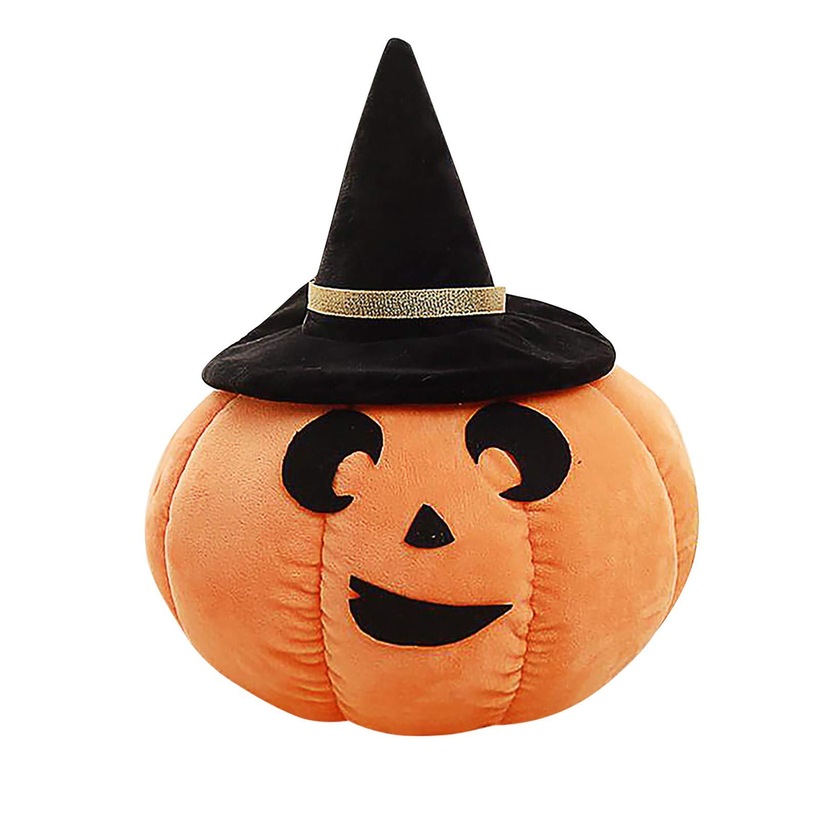 Bulk Halloween Toys - Funny Pumpkin Pillow & Moon Shaped Hat Plush Doll for Kids 3-7 | Creative Halloween Gifts for Toddlers & Girls | Perfect for Trick-or-Treating, Halloween Parties & Home Decor