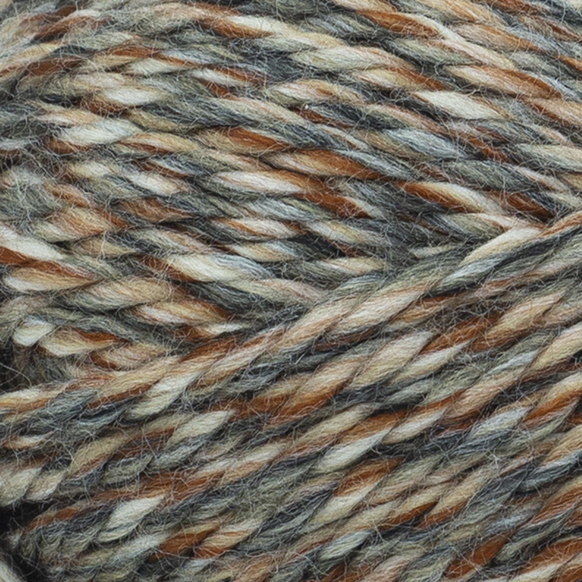 Lion Brand Yarn Hometown Super Bulky Yarn - 3 Pack (Huntington Foliage) for Knitting, Crocheting, and Crafting | Perfect for Blankets, Scarves, and Winter Accessories