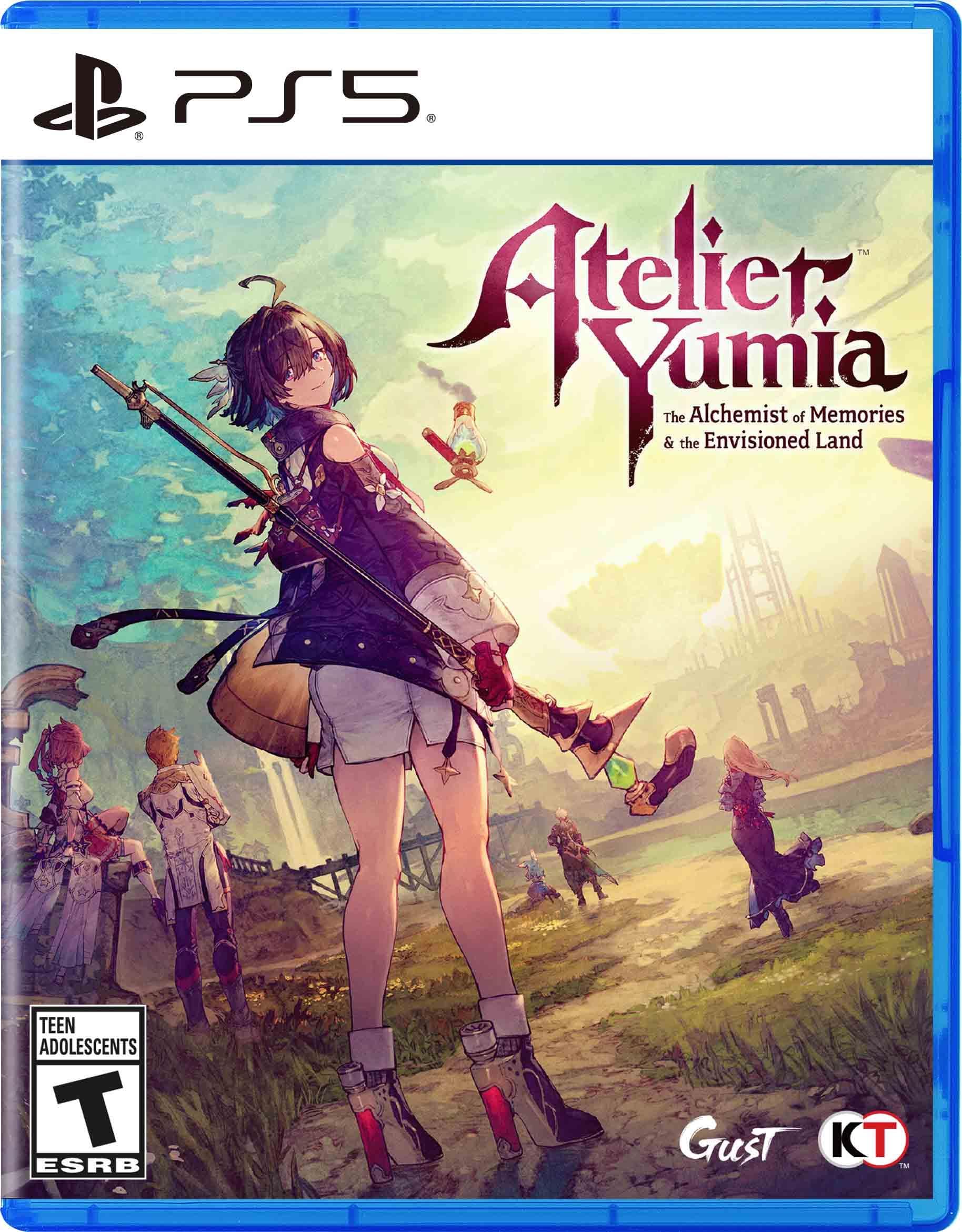 Atelier Yumia: The Alchemist of Memories & the Envisioned Land - PS5 JRPG Game for PlayStation 5 | Fantasy Adventure, Alchemy Crafting | Perfect for Anime Fans & RPG Lovers