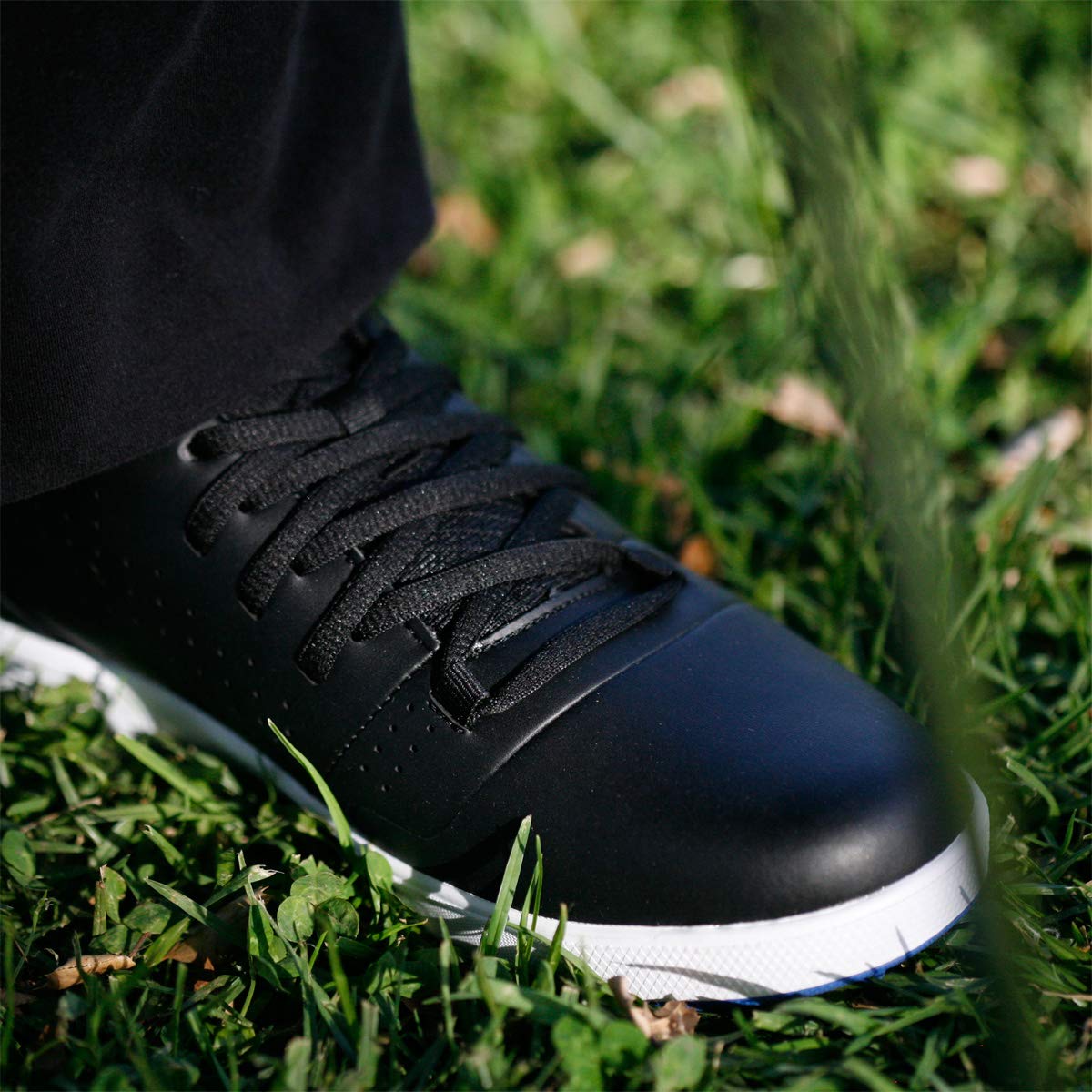 Orlimar Men's Spikeless Golf Shoes - Lightweight Comfortable Walking Shoes for Men - Perfect for Golf Course, Driving Range & Casual Wear