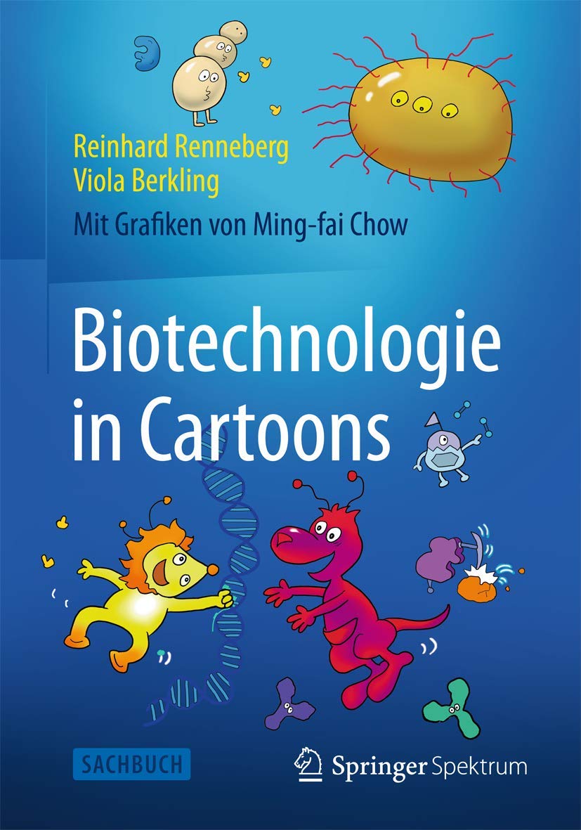 Biotechnology in Cartoons - German Edition | Fun Science Learning for Students & Teachers | Perfect for Classroom & Homeschool Education
