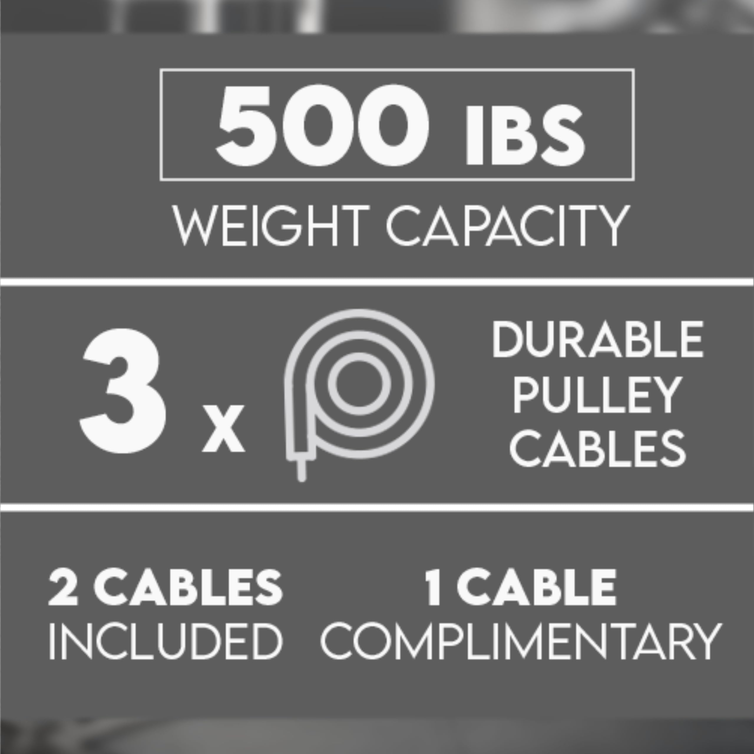 Yes4All LAT Pull Down & Row Cable Machine - Adjustable High & Low Pulley Station with Extra Pulley Cable for Home Gym Strength Training | Perfect for Lat Workouts, Back Exercises & Full-Body Training