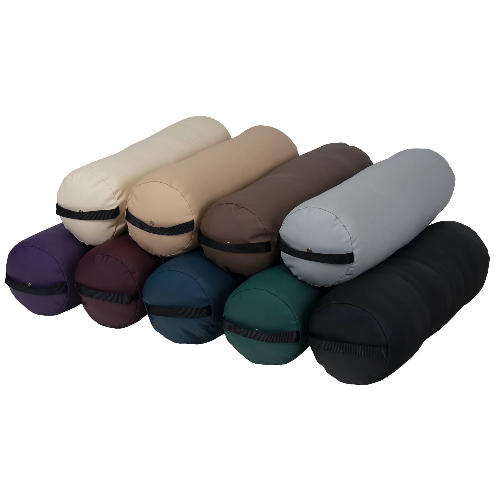 Fluffy Bolster Pillow - Ultra Soft & Comfortable Body Support Pillow for Sleeping, Lounging & Nursing - Perfect for Bed, Couch & Nursery