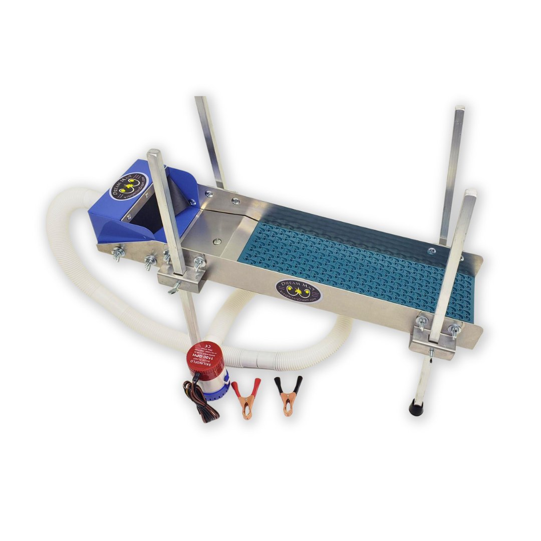 6x24 Power Sluice Box Kit with 18 Legs - Professional Gold Highbanker for Efficient Gold Prospecting & Mining - Perfect for Riverbank, Creek, and Outdoor Gold Panning Adventures