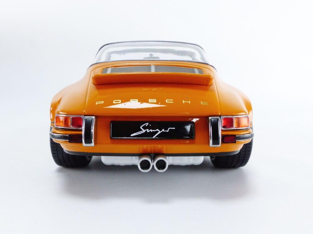 Kk Scale Models 1:18 Collectible Miniature Car - 180472OR Orange Diecast Model for Display & Collection - Perfect for Car Enthusiasts, Gift Giving, and Home Office Decor