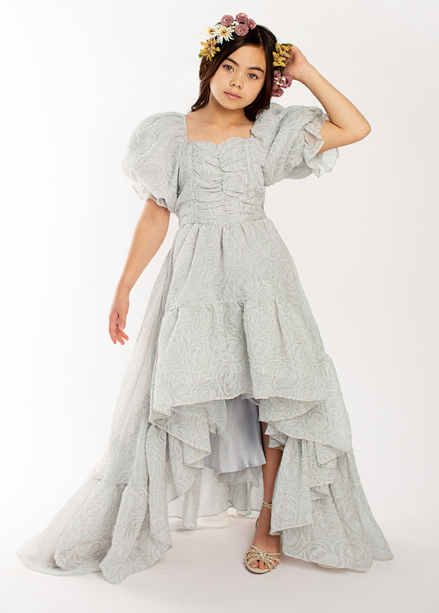 Shwaney Impact Dress in Smoke - Elegant Women's Party & Evening Gown for Weddings, Cocktail Events & Special Occasions