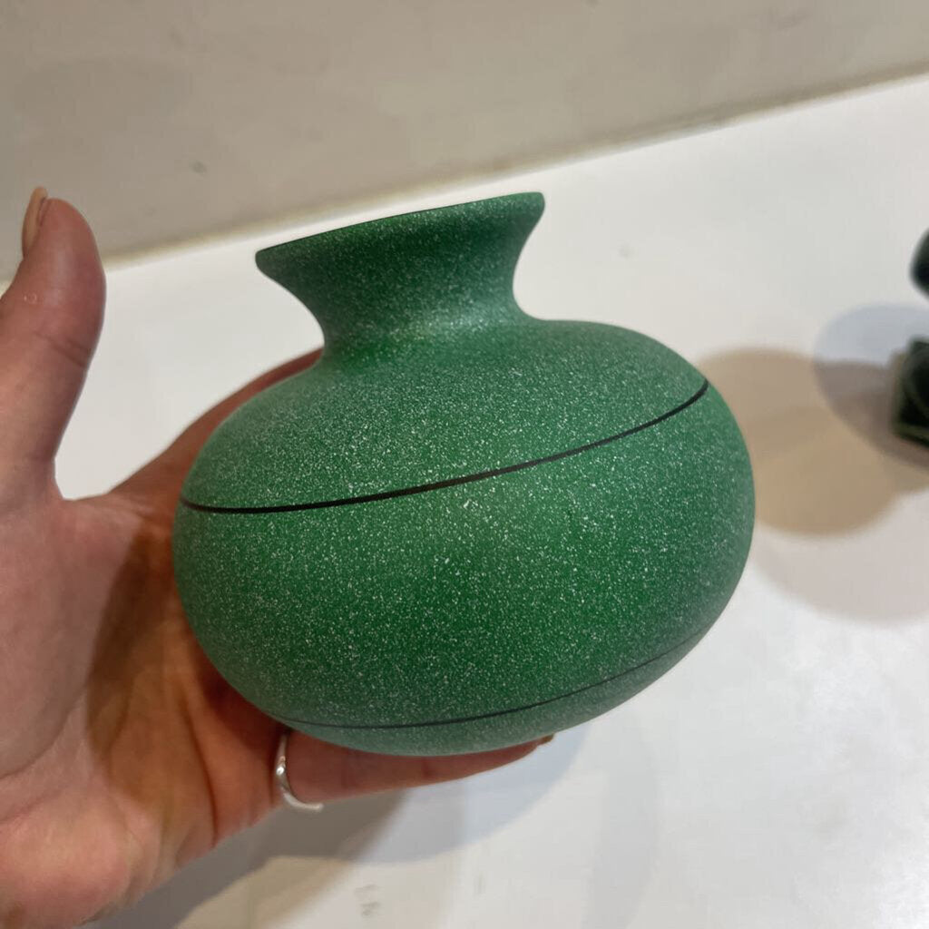 Handmade Matte Finish Ceramic Vase - 4.5
