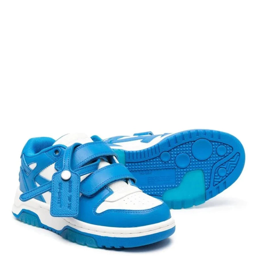 Kids Off-White Out of Office Strap Sneakers - Comfortable Casual Shoes for Boys & Girls - Perfect for School, Playdates & Everyday Wear