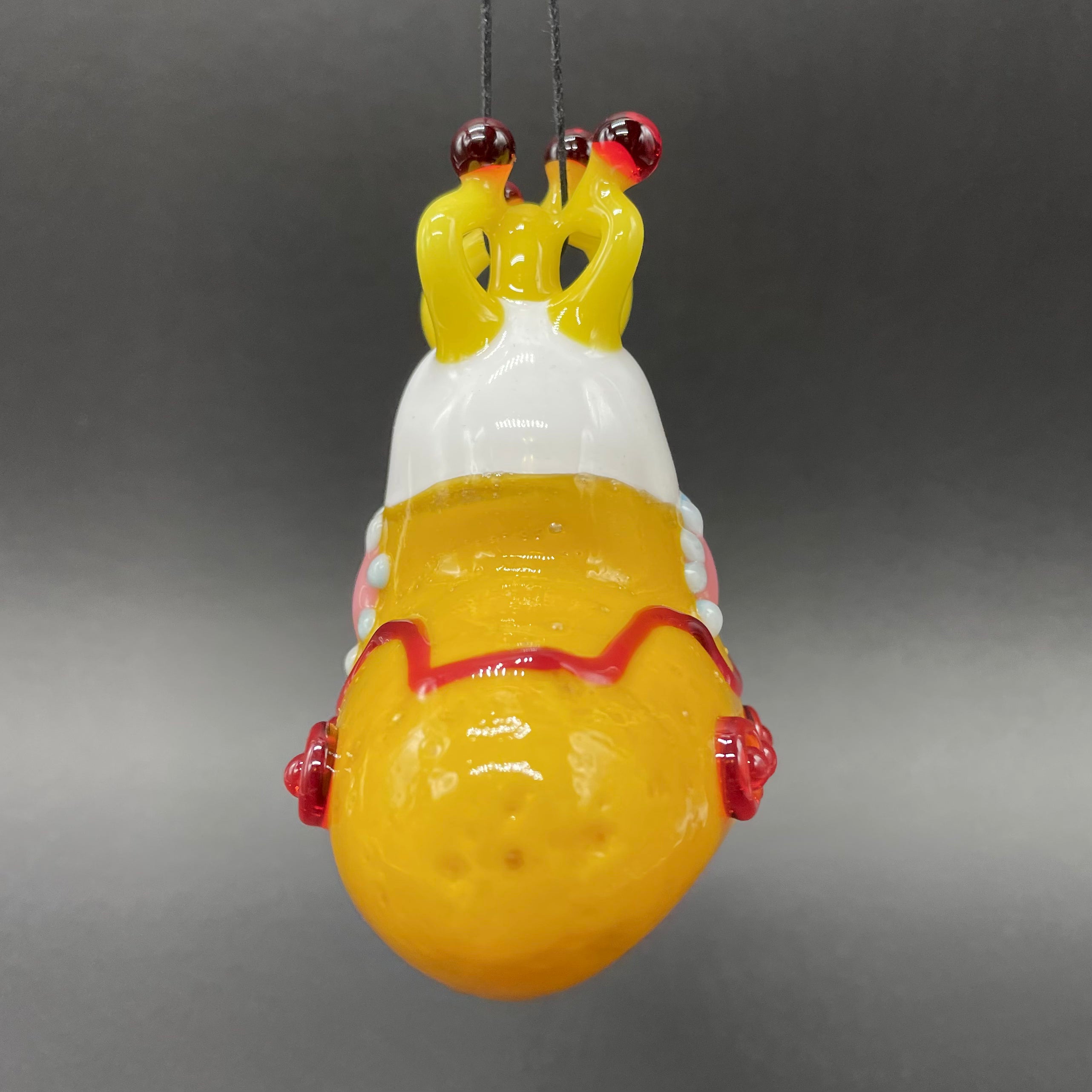 Yellow Submarine Glass Ornament - Unique Beatles Inspired Decor for Home, Office & Gifts - Perfect for Christmas Tree, Shelves & Collectibles