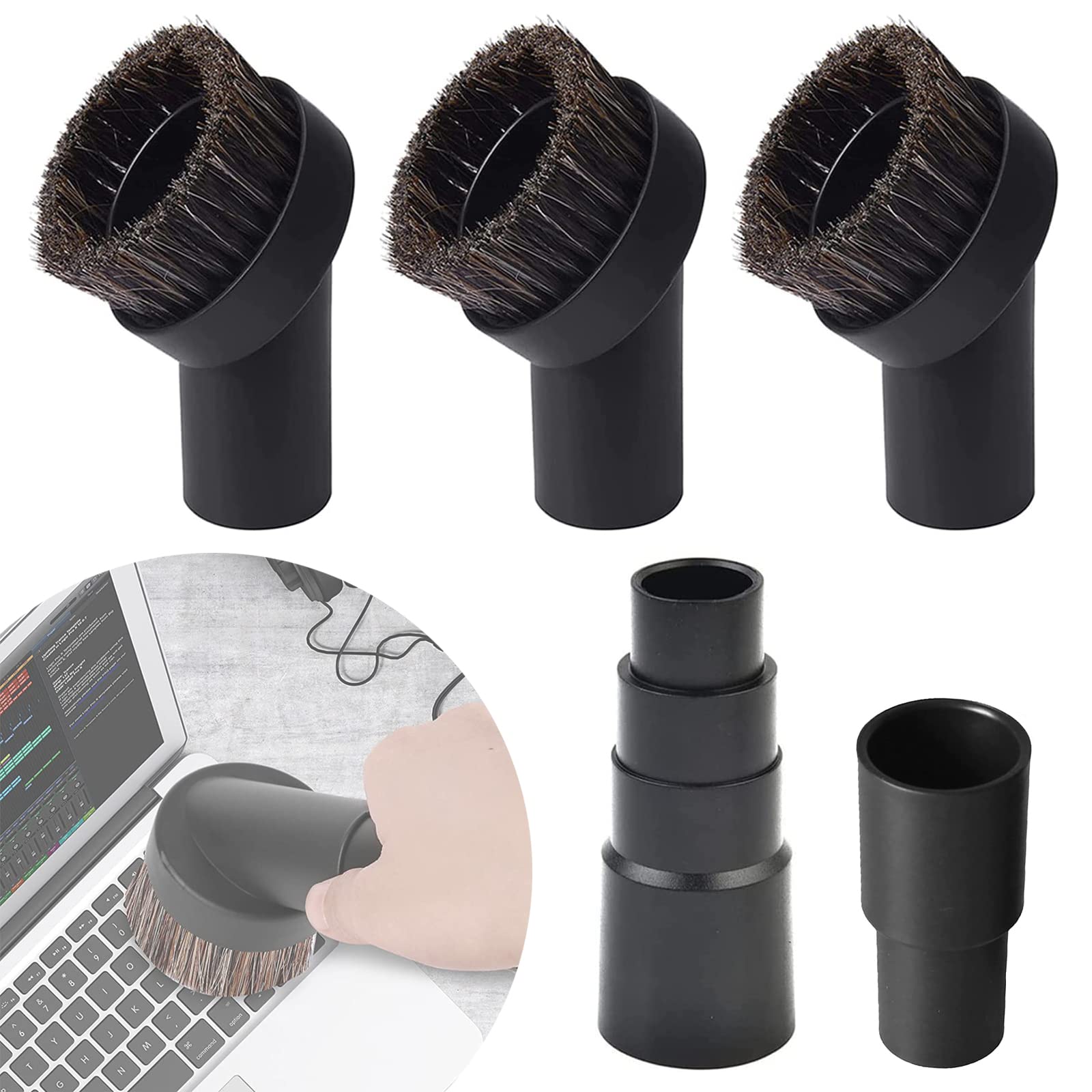 Wet Dry Vacuum Attachment Kit - 1-1/4