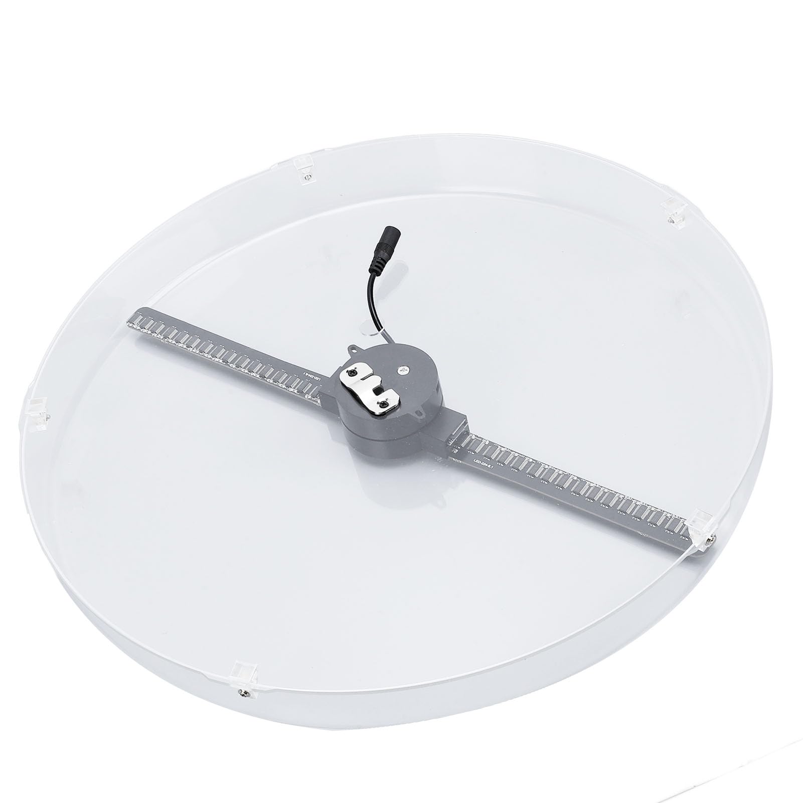 3D Holographic Projector Fan - 42CM 256 LED Hologram Display with 8GB TF Card for Android & iOS - Home Office Decor, Advertising Display, Party Visual Effects (US Plug)