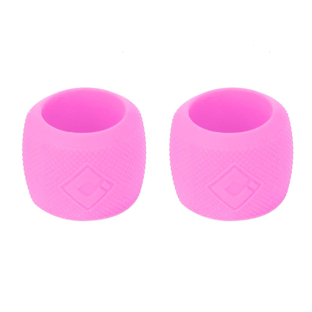Keenso 1 Pair Bike Handlebar End Caps - 4 Color Options for Balance & Folding Mountain Bikes | Lightweight Bar End Rings Accessory for Cycling Safety & Comfort