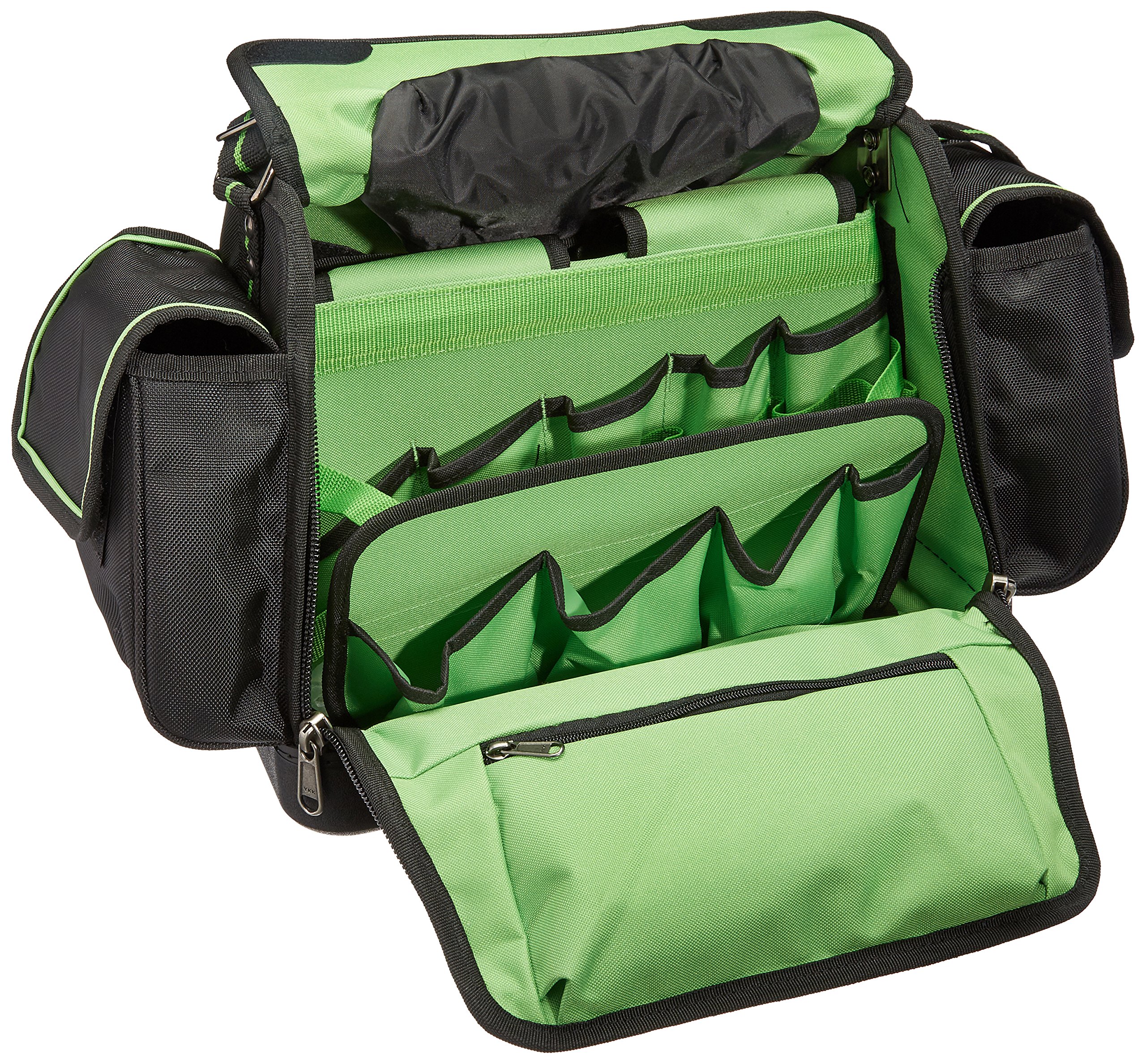 Hilmor 1839079 TCB Tool Center Bag - Durable Tool Storage Organizer for Electricians & HVAC Technicians - Perfect for On-Site Repairs & Maintenance Work