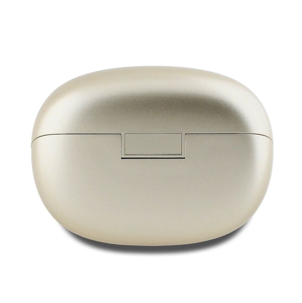 Guess Capsule ANC/ENC TWS Wireless Earbuds with Charging Case Gold - Noise Cancelling Bluetooth Earbuds for Gym, Running, Travel & Work (Model: GUTWST88MCTGD)