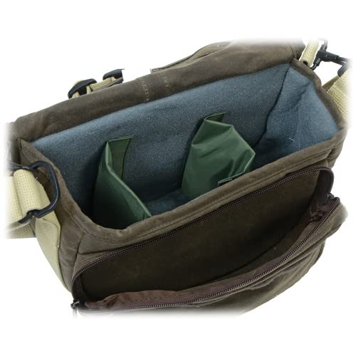 Domke F-10 Medium RuggedWear Shoulder Bag 700-00A - Durable Brown Camera Bag for Photographers | Perfect for Travel, Street & Outdoor Photography