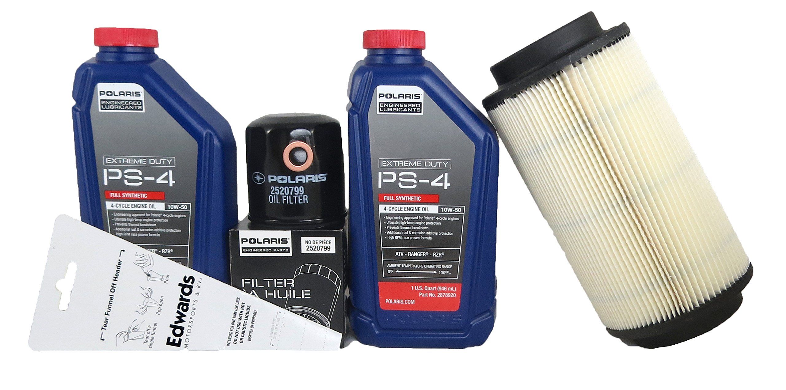 **Polaris Sportsman XP 850 HO EPS Oil Change & Air Filter Kit - Extreme Duty Maintenance for Off-Road & ATV Adventures**    (Note: Removed 