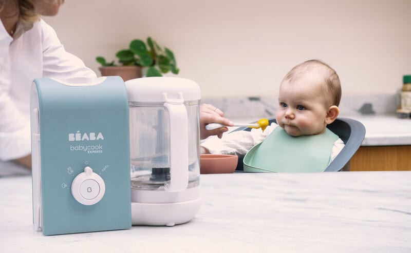Babycook Express 4-in-1 Baby Food Maker & Blender - Steamer, Blender, Defroster & Reheater for Homemade Baby Puree - Perfect for Infants & Toddlers (Ideal for Making Organic Baby Food at Home)