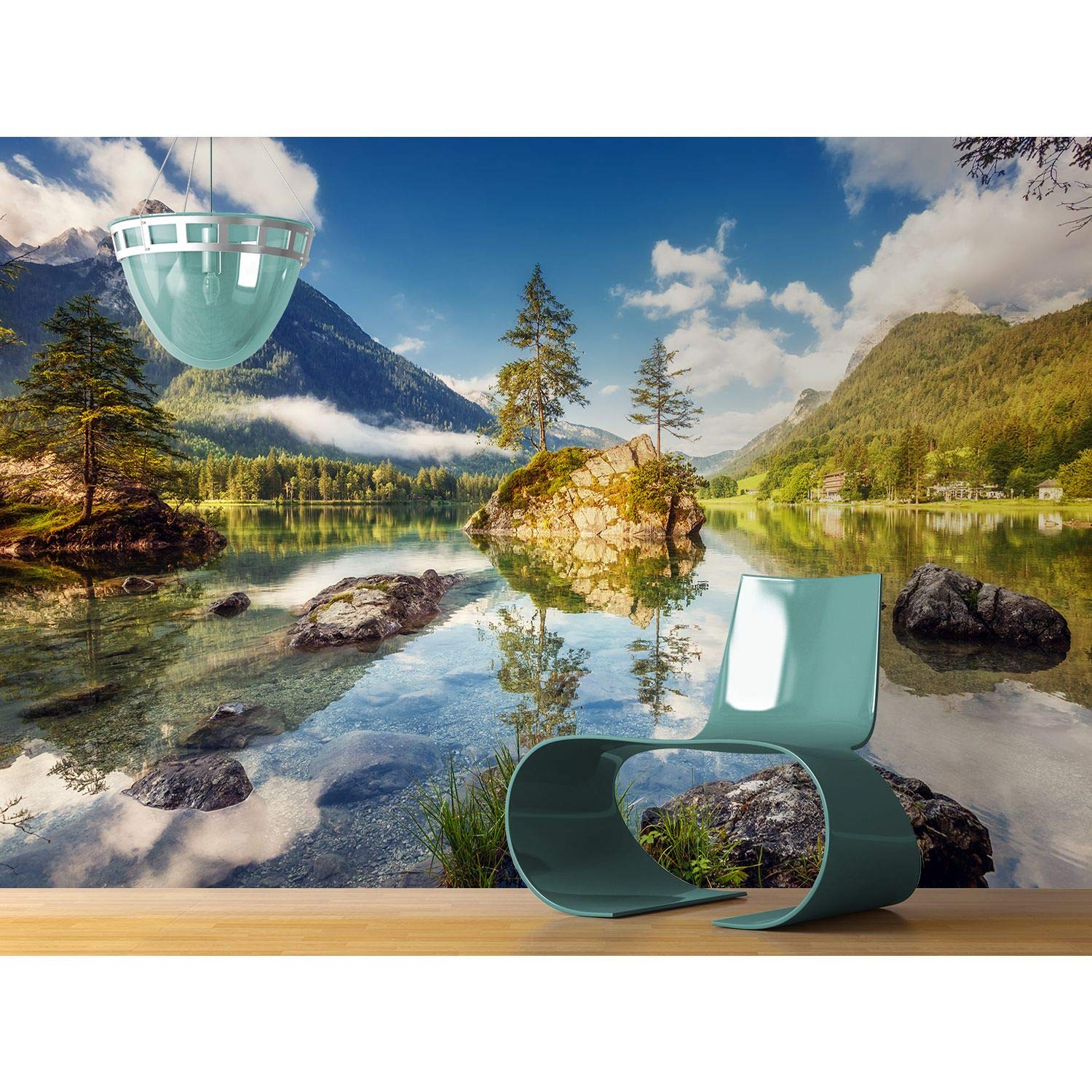 Startonight Mountain Landscape Mural Wall Art - 100