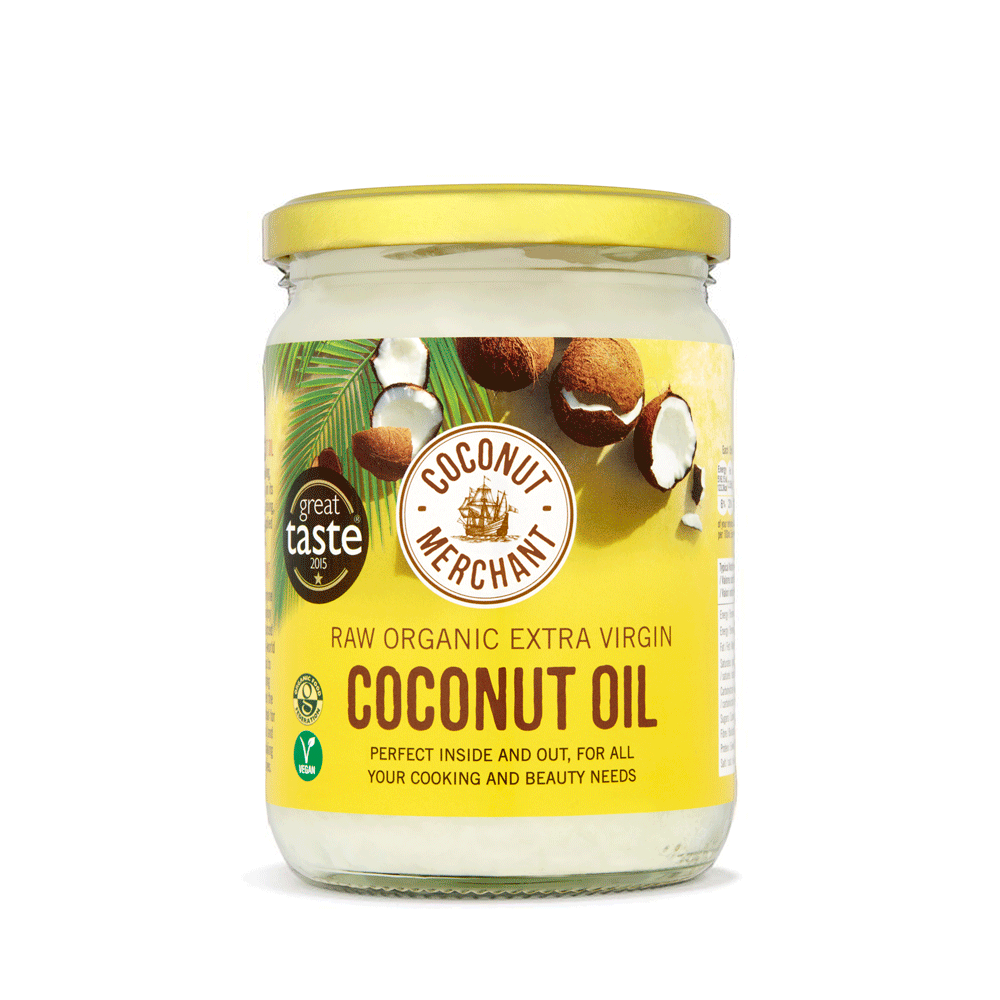 Organic Cold-Pressed Virgin Coconut Oil 500ml - USDA Certified, Unrefined & Natural for Cooking, Hair & Skin Care - Perfect for Baking, Frying & DIY Beauty Recipes