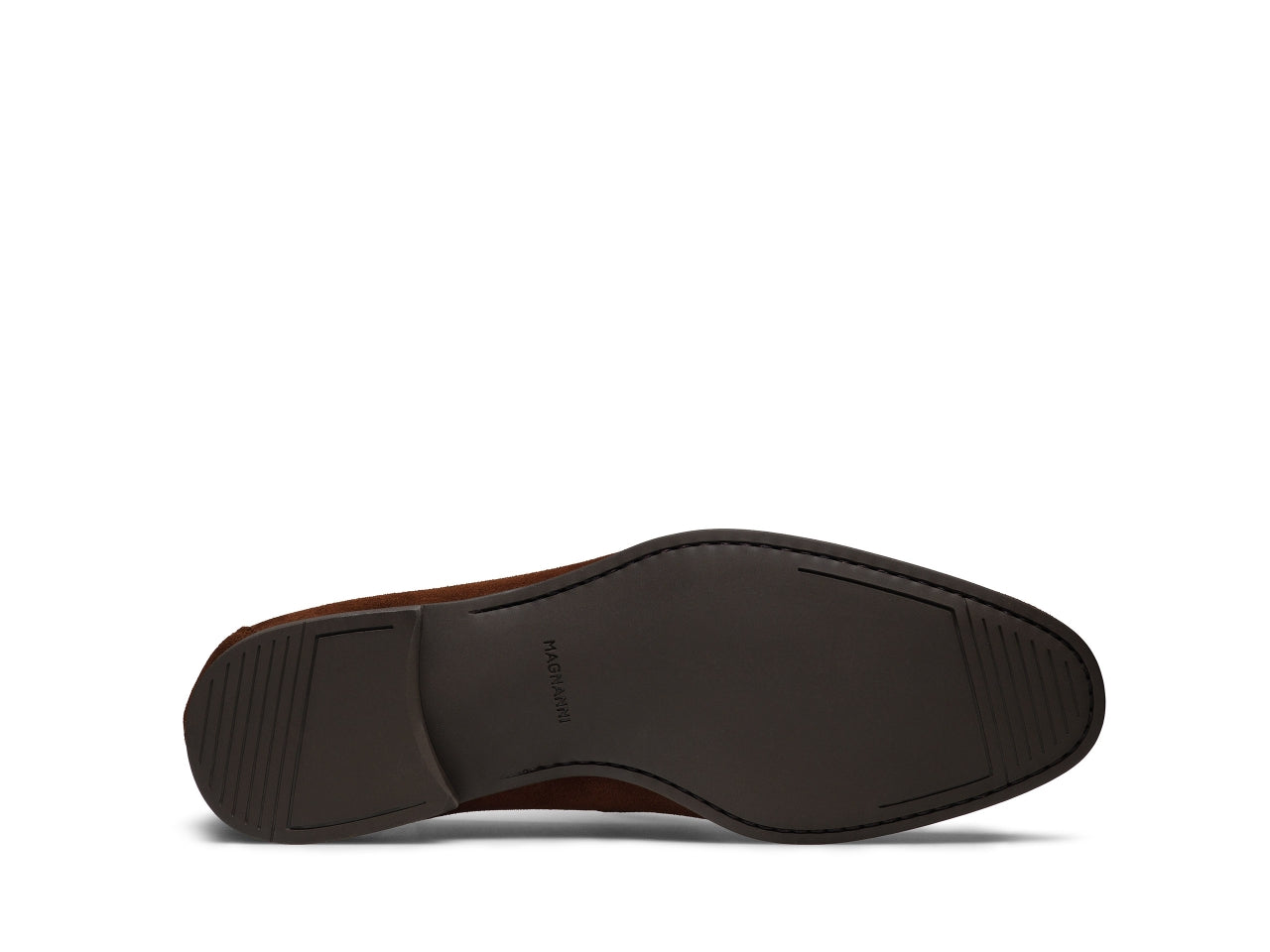 MAGNANNI Cognac Leather Rope Loafers - Premium Men's Slip-On Shoes for Business Casual & Office Wear