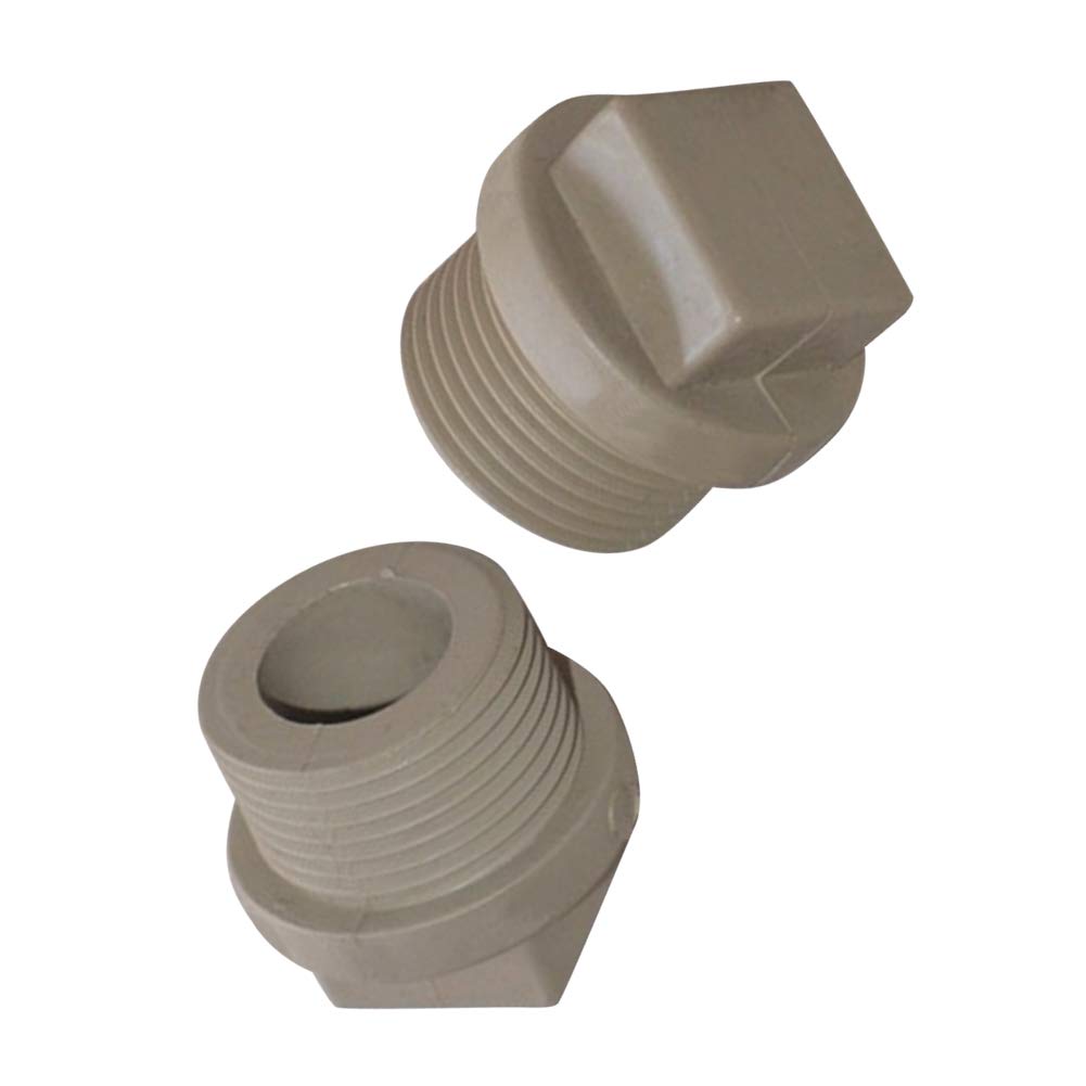 High-Quality PPR Plastic Pipe Fittings Thread Plug - 1/2