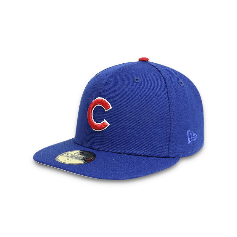 Chicago Cubs 2016 World Series Champions Men's Fitted Baseball Cap - Official MLB Licensed Hat for Sports Fans & Casual Wear