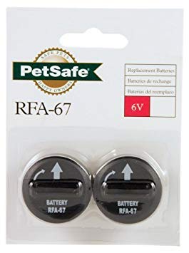 PetSafe RFA-67 6-Volt Replacement Batteries - 5-Pack (10 Batteries Total) - Long-Lasting Power for Pet Doors, Collars & Training Devices - Perfect for Indoor/Outdoor Pet Safety