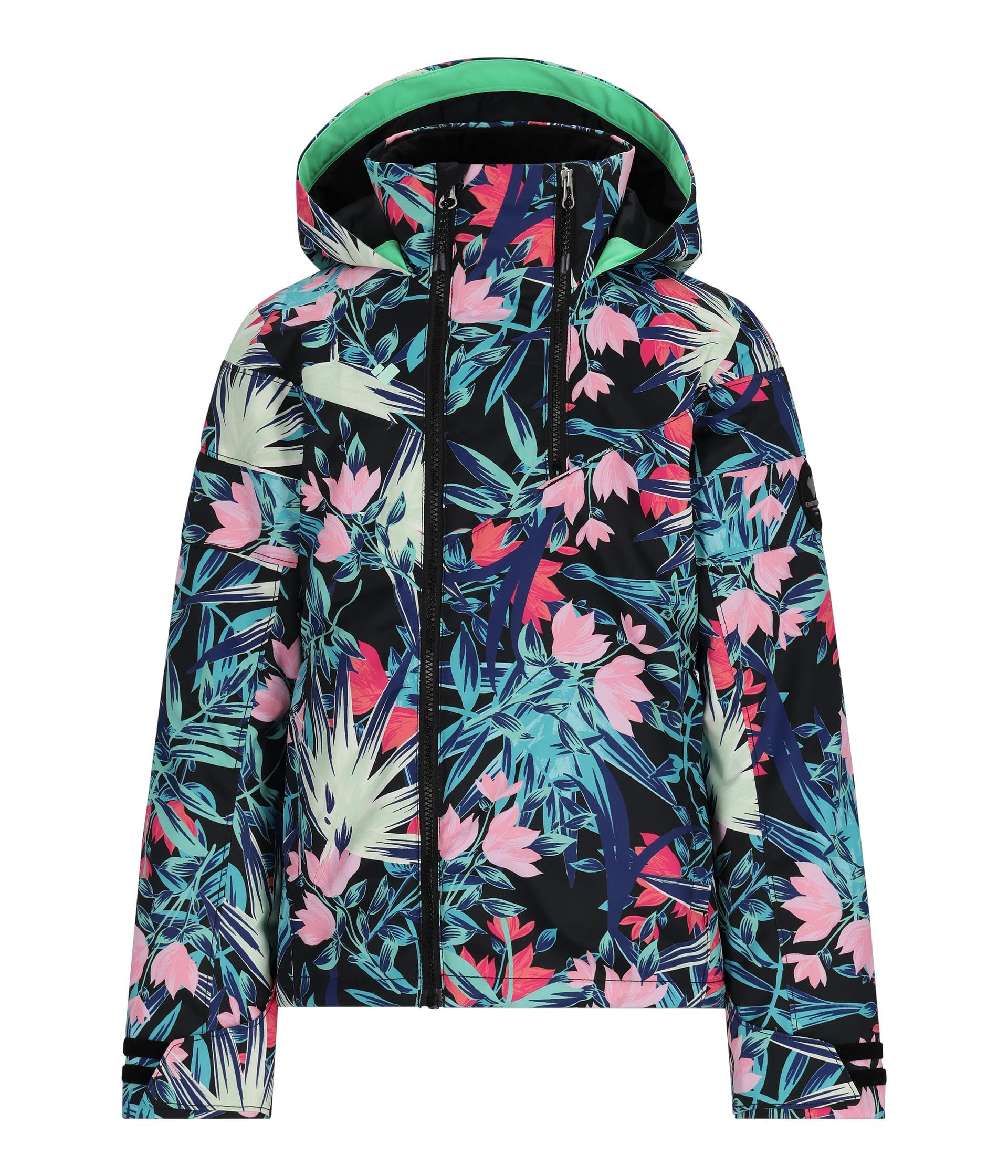 Obermeyer Girl's Taja Print Jacket - Waterproof Winter Coat for Little Kids & Big Kids - Perfect for Snow Play, School & Outdoor Adventures