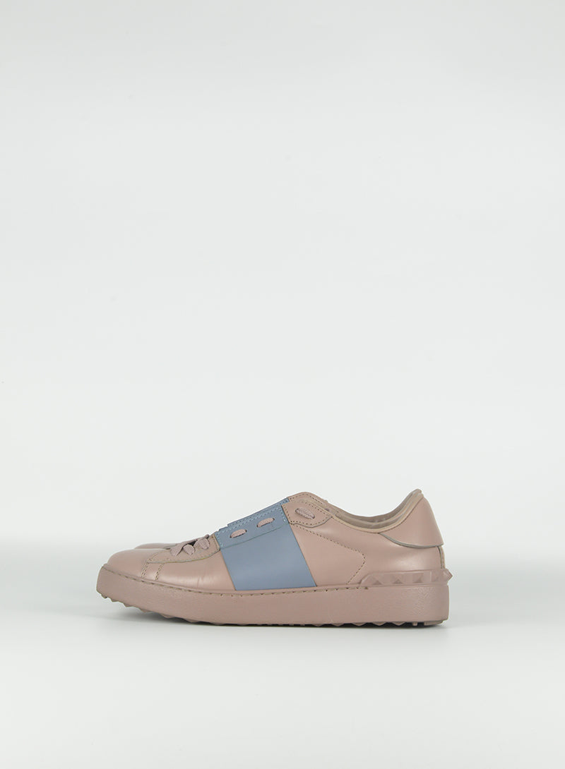 Valentino Tortora Leather Sneakers - Size 39 | Luxury Italian Designer Shoes for Women | Perfect for Casual Wear & Street Style Fashion