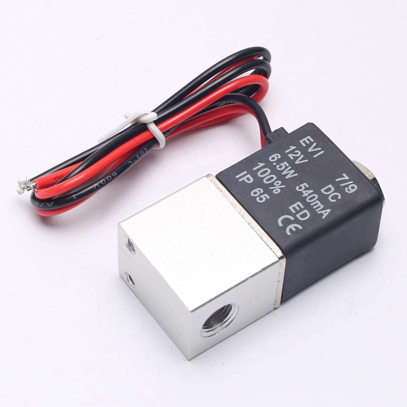 DEVMO 12V DC Solenoid Valve 2-Way 1/8