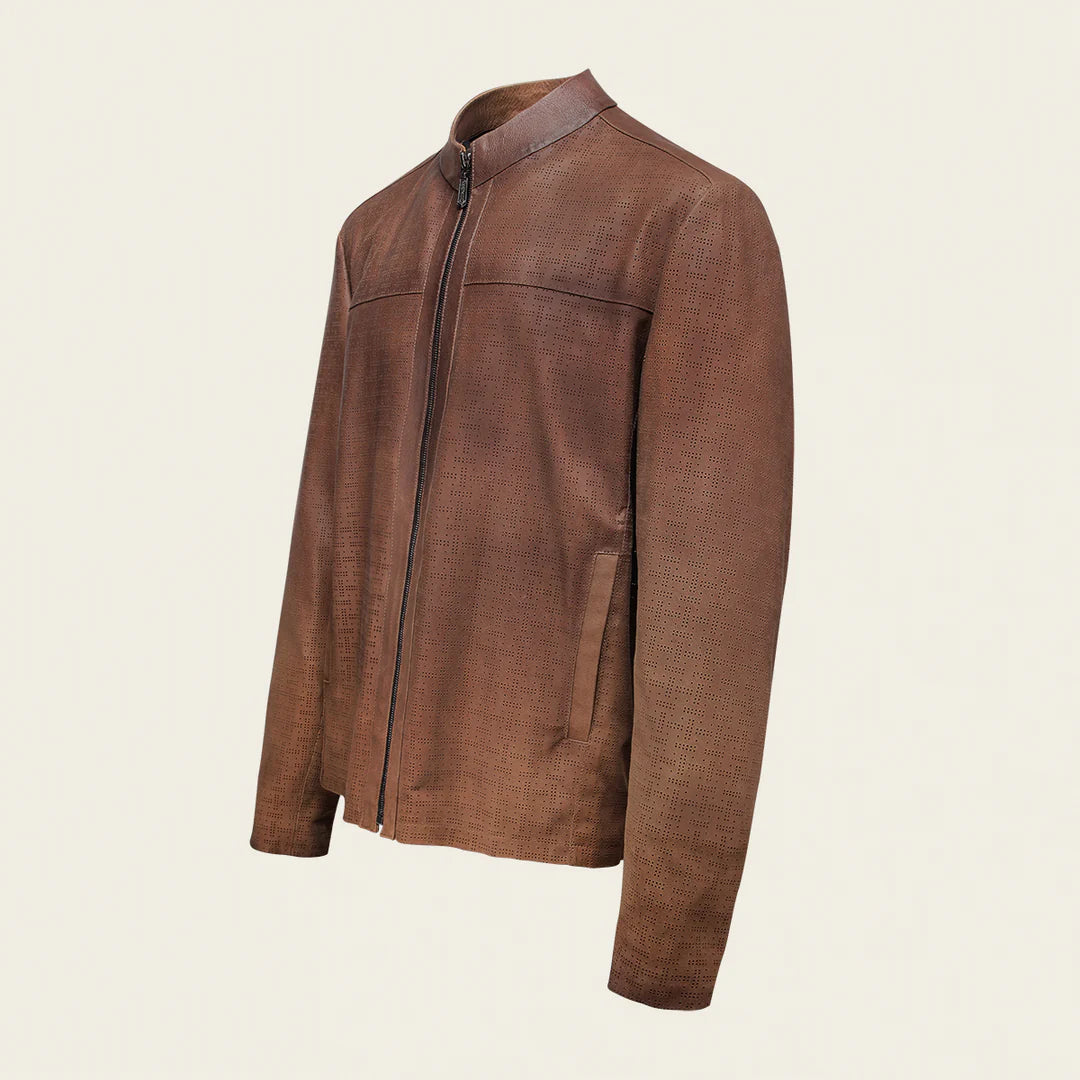 Premium Cuadra Honey Lambskin Jacket for Men - Stylish Casual Fashion Leather Coat | Perfect for Everyday Wear, Date Nights & Outdoor Adventures