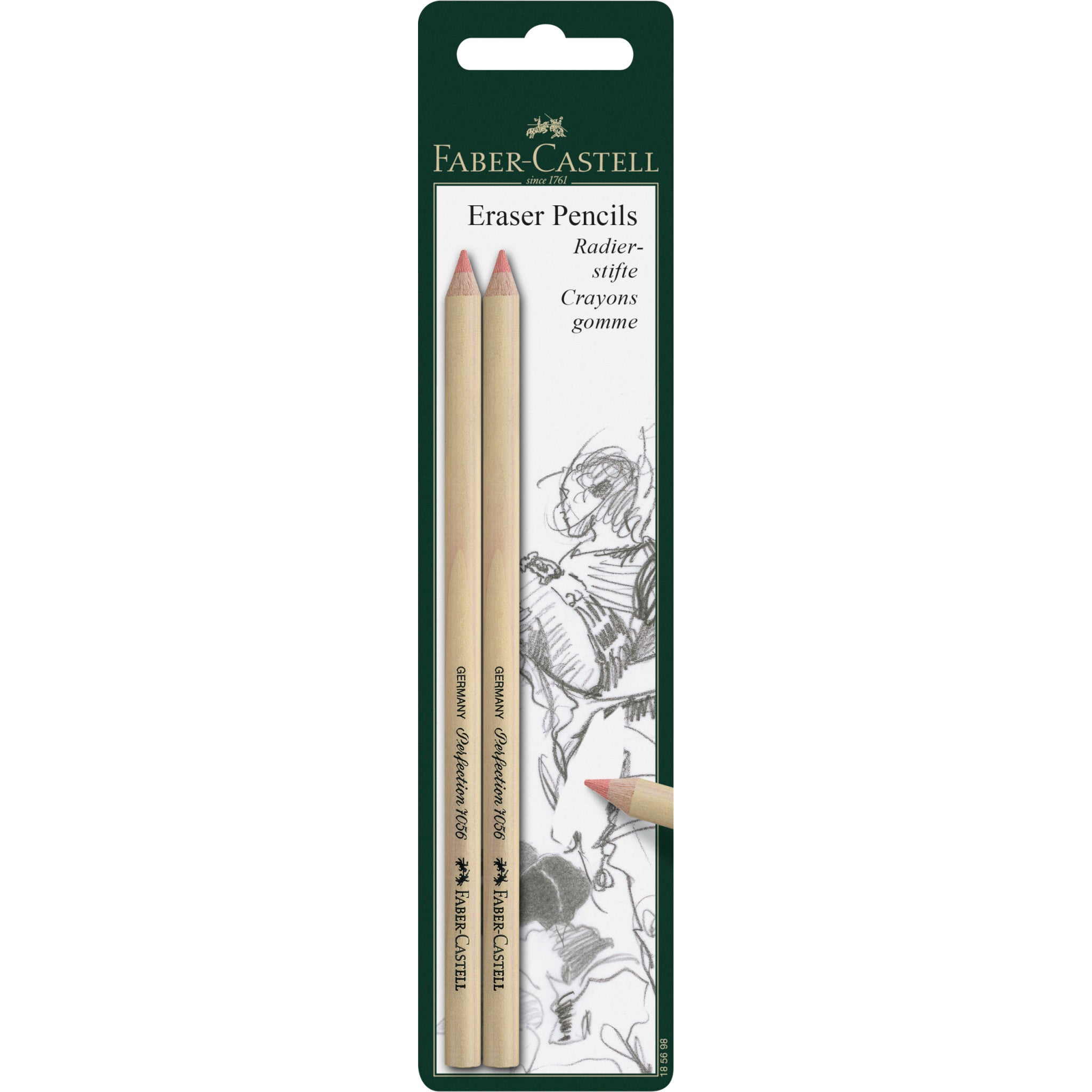 Perfection 7056 Eraser Pencils - Premium Quality for Artists & Students - Perfect for Sketching, Drawing & School Projects