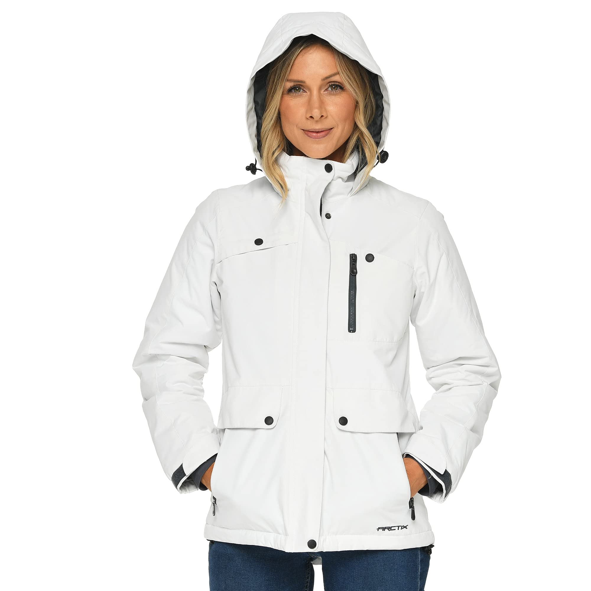 Arctix Women's Daybreak Insulated Winter Jacket - Waterproof Windproof Warm Coat for Outdoor Activities, Hiking, Skiing & Snowboarding