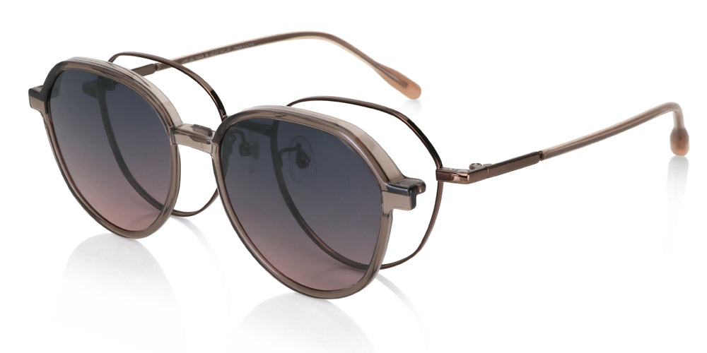 JINS Switch Fashion 194 - Stylish Blue Light Blocking Glasses for Men & Women | Anti-Eye Strain Computer Glasses | Perfect for Gaming, Office Work & Digital Screen Use