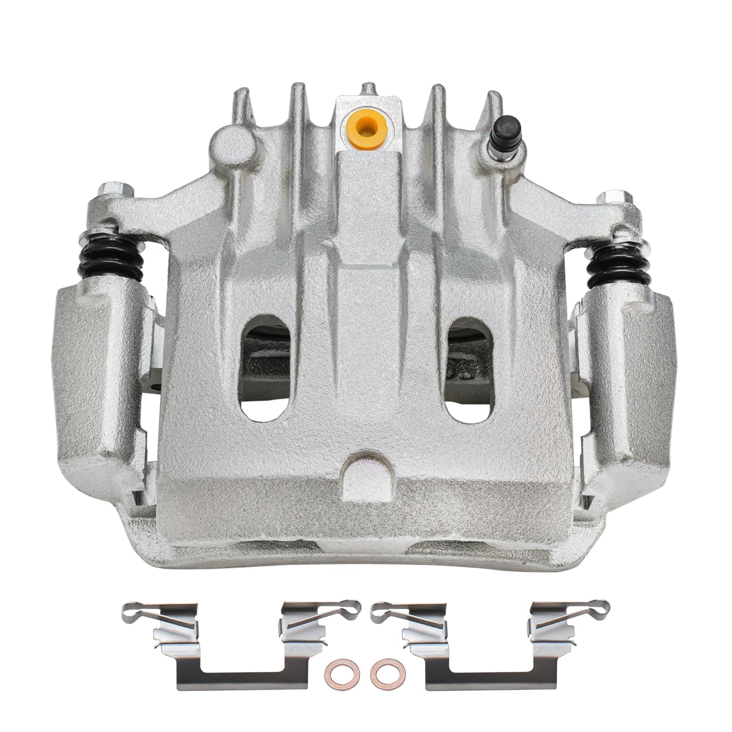 Detroit Axle Rear Right Brake Caliper Replacement for 2000-2004 Ford F-250 F-350 Super Duty & 2000-2005 Ford Excursion - Disc Brake Caliper with Bracket - Perfect for Off-Roading, Towing, and Heavy-Duty Use