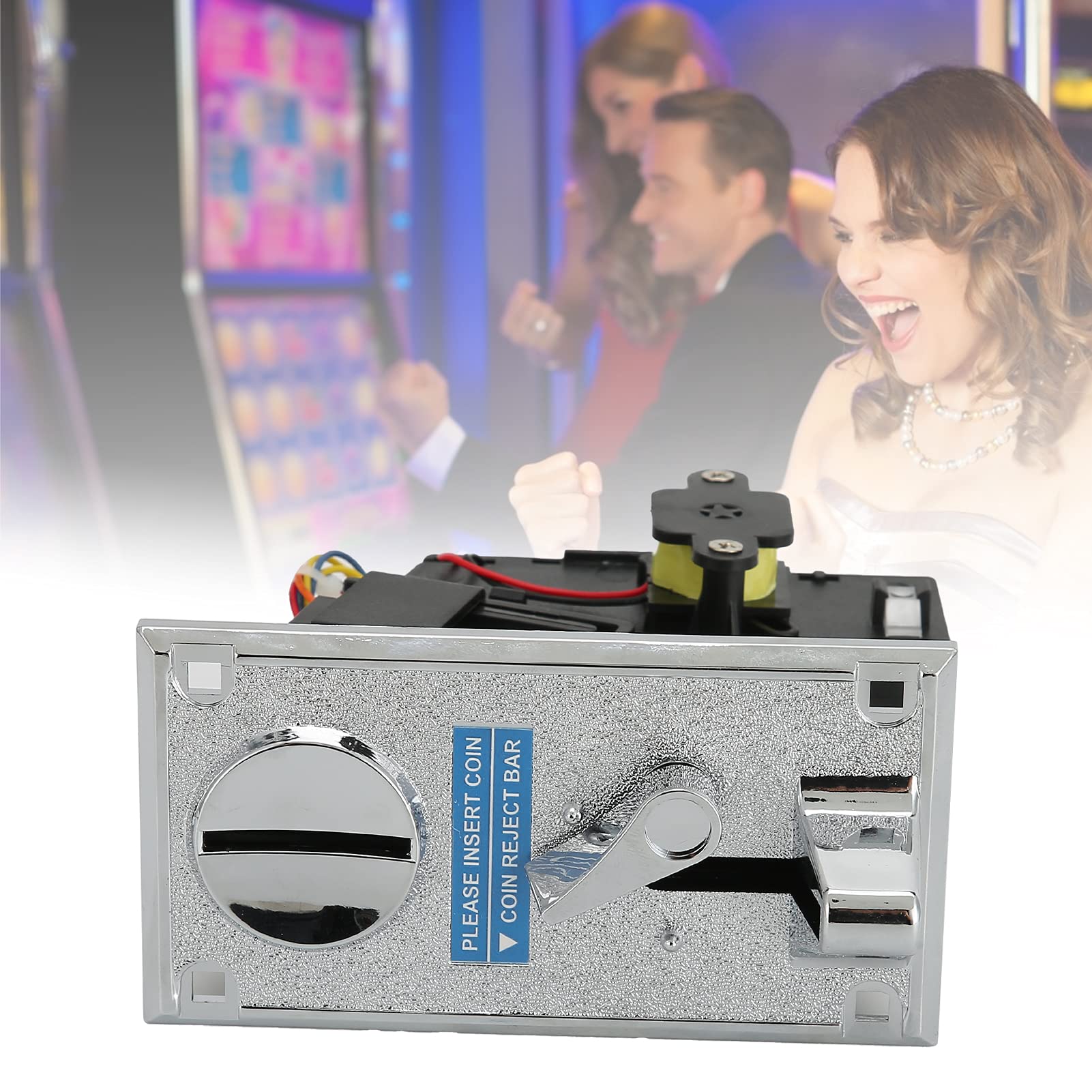 High-Quality Game Machine & Vending Machine Coin Acceptor - Anti-Interference CPU Selector for Arcades, Amusement Parks, and Casino Gaming