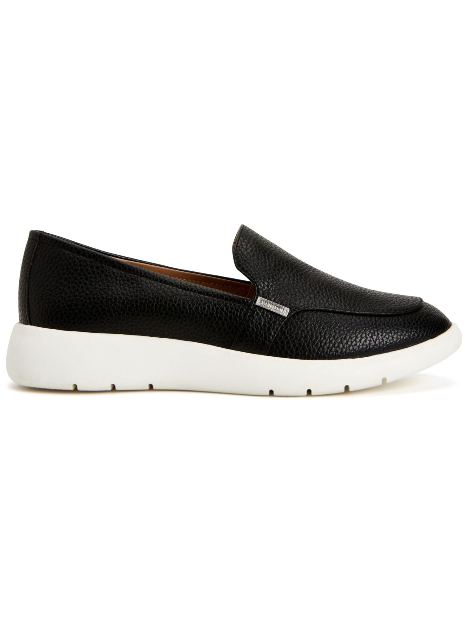 Giani Bernini Women's Morann Slip-On Loafers with Padded Insole - Black Size 5.5 Medium (B,M) - Comfortable Casual Shoes for Work, Travel & Everyday Wear