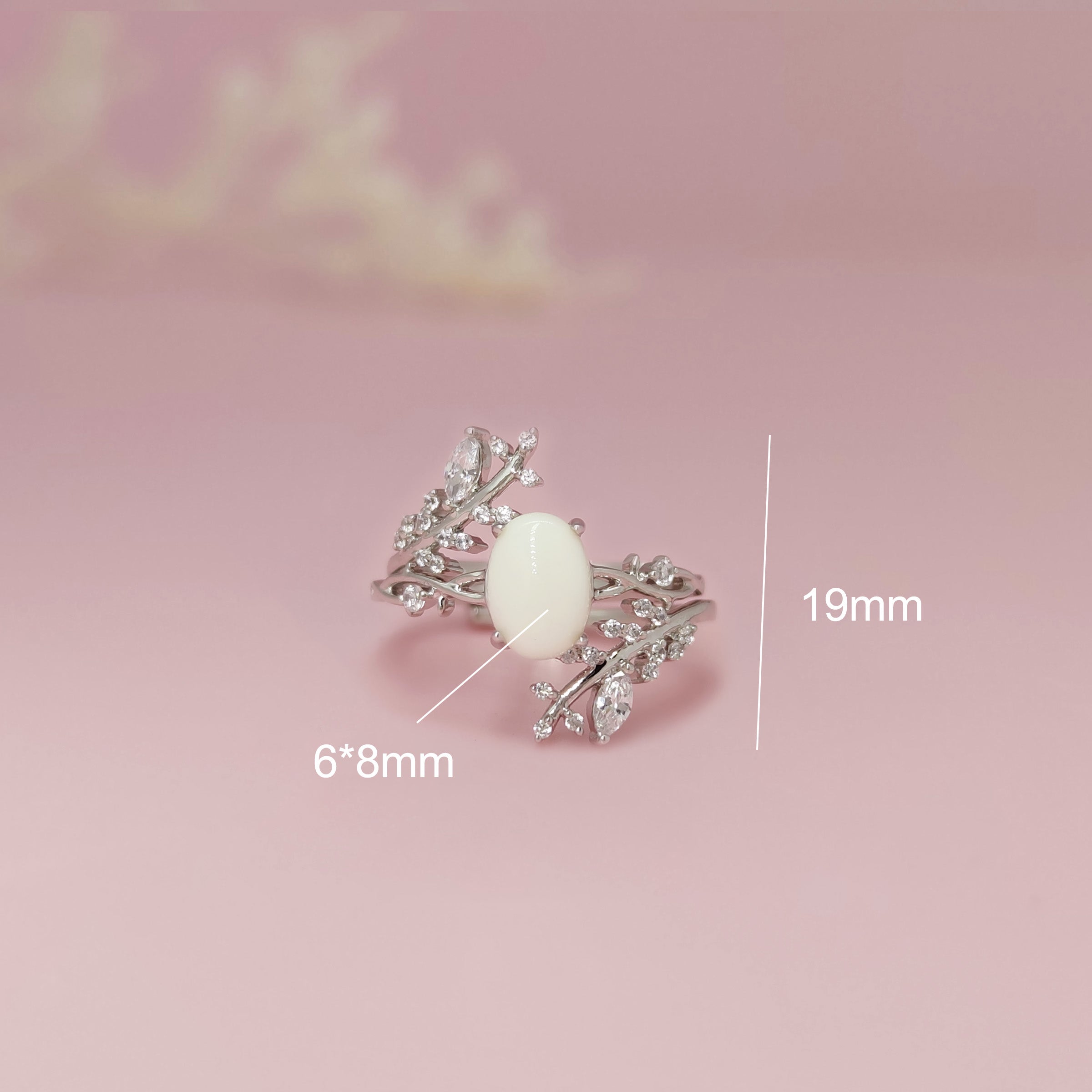 14K Solid Gold Marquise Breastmilk Keepsake Ring for New Moms - Perfect for Nursing, Breastfeeding & Cherishing Precious Memories