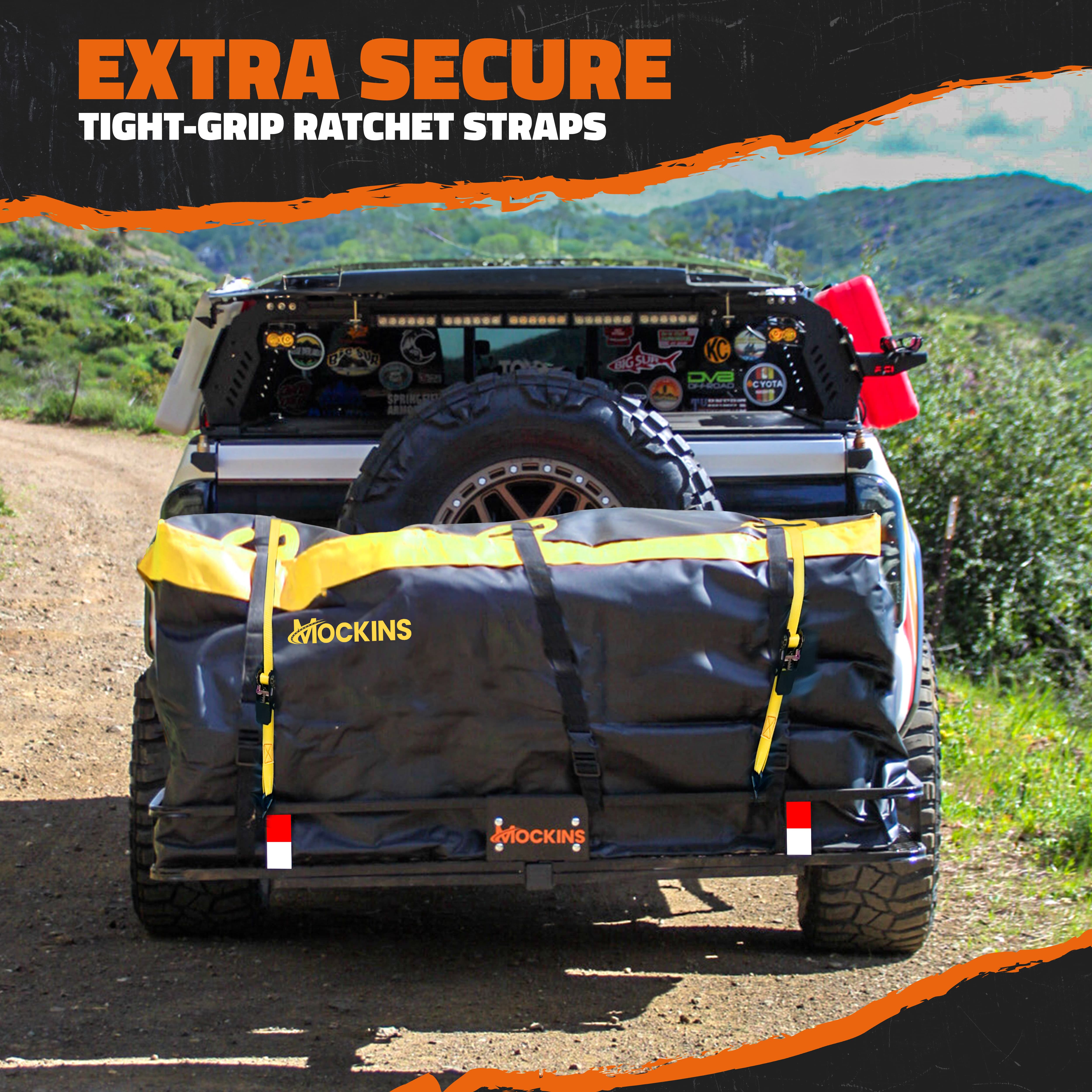 20 Cu Ft Waterproof Cargo Bag 60x20x28.5 - Heavy Duty Roof Top Carrier for SUV, Truck & Travel - Perfect for Road Trips, Camping & Outdoor Adventures
