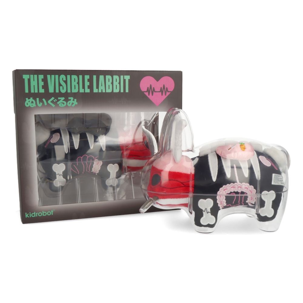 Frank Kozik 7 The Visible Labbit Collectible Art Toy - Perfect for Home Decor, Office Display & Pop Culture Enthusiasts