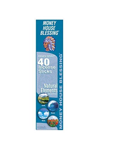 Bulk Natural Elements Incense Sticks for Money House Blessing - Aromatic Sticks for Meditation, Yoga & Home Relaxation
