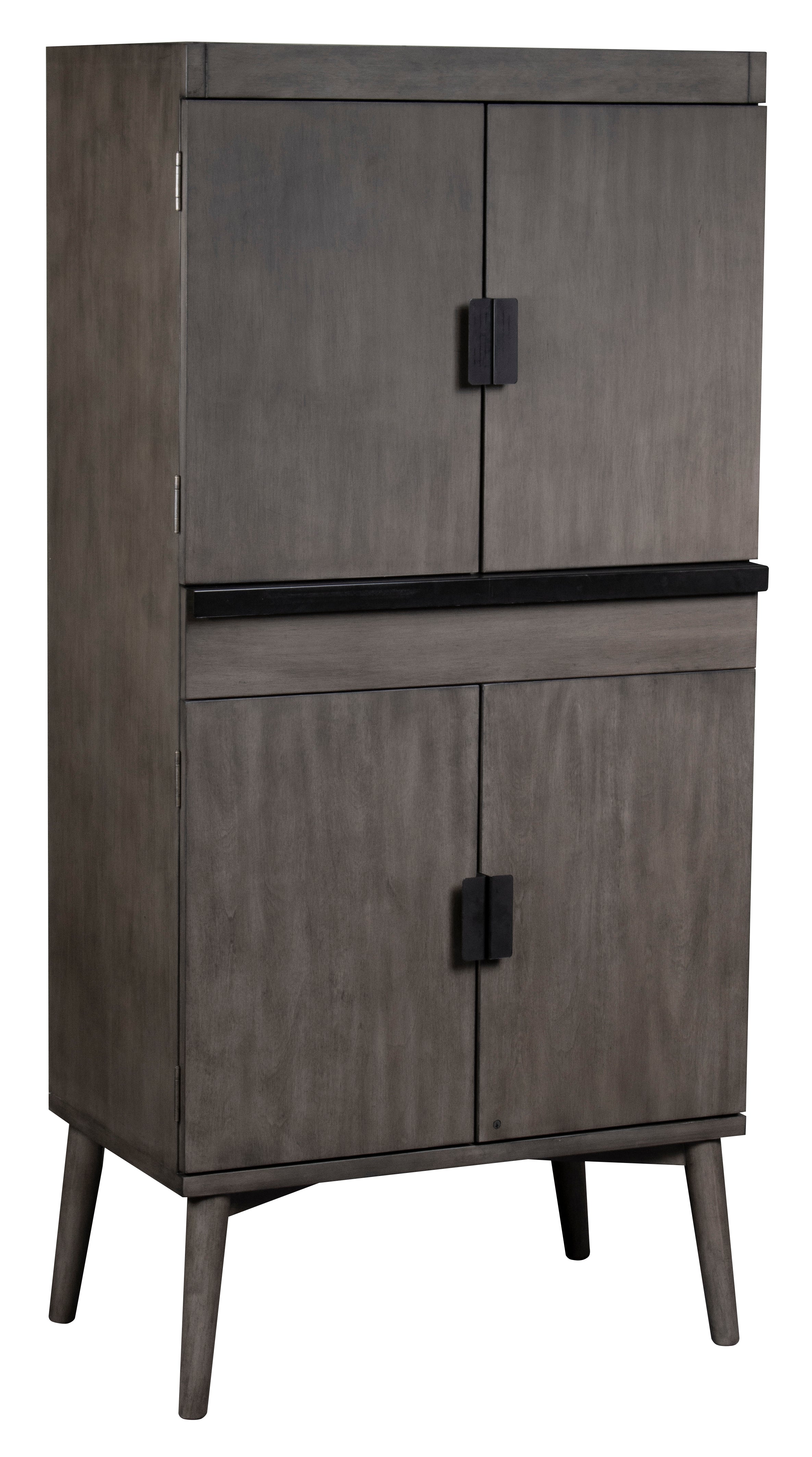 Stylish Collins Bar Cabinet - Modern Home Bar Furniture for Living Room, Dining Room & Entertaining | Perfect for Cocktail Parties & Home Decor