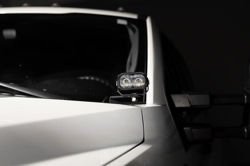 2Banger LED Ditch Light System for Ford Super Duty (2017-2022) - Off-Road Lighting Kit for Enhanced Visibility & Safety