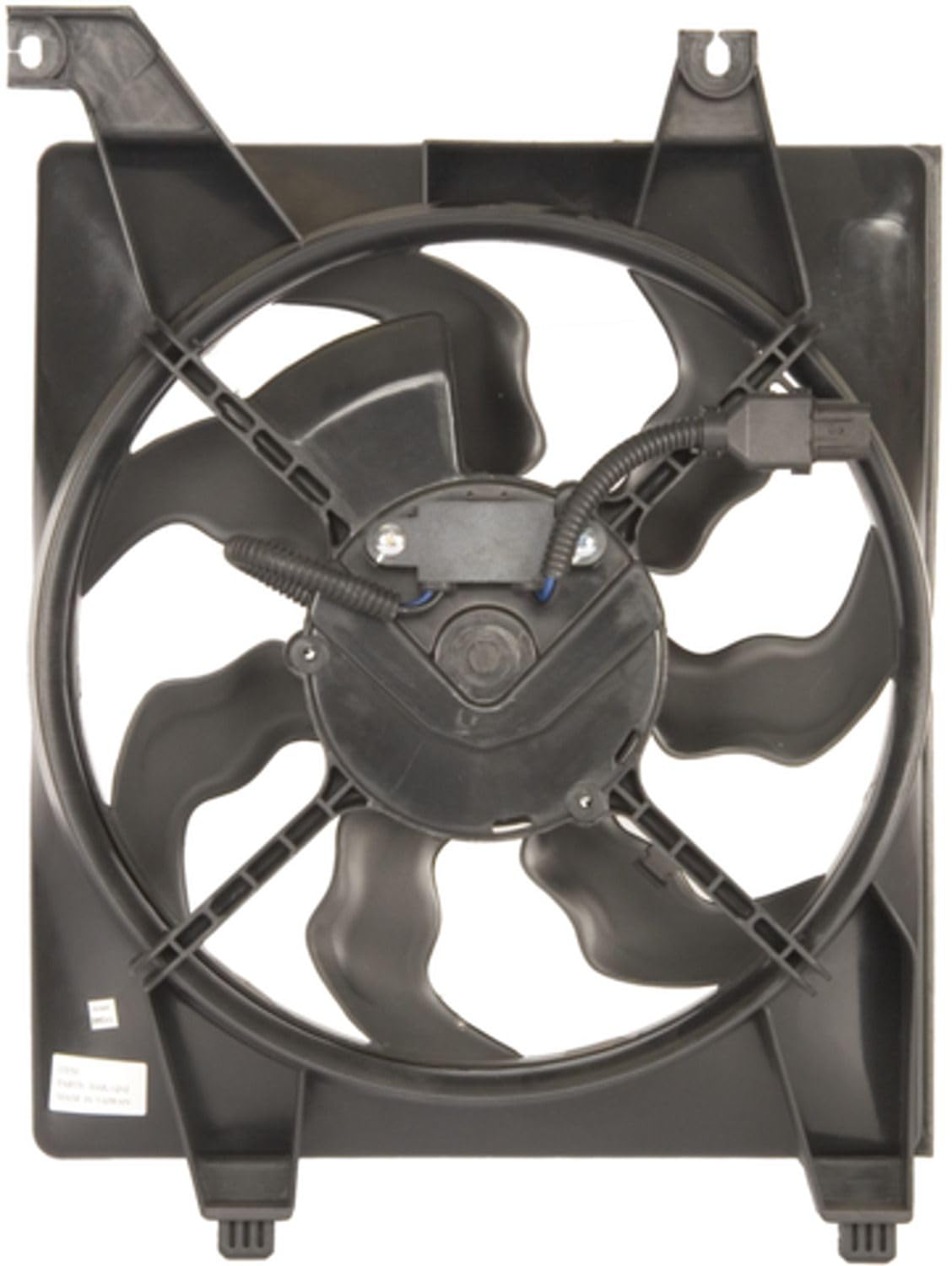 Four Seasons A/C Condenser Fan Assembly - Part Number 76086 - Compatible with Multiple Vehicle Models - Perfect for AC System Repair and Replacement
