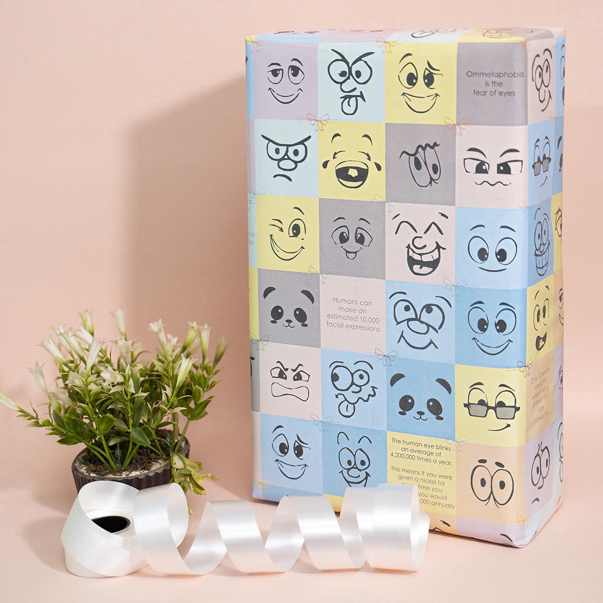 eVincE Premium Recyclable Gift Wrapping Paper - 6 Pack Large 28