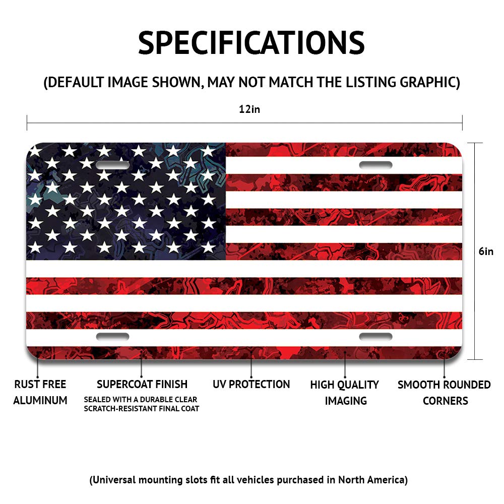 SignMission Beware of Senior Master Sergeant Aluminum License Plate 12